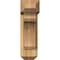 Ekena Millwork Legacy Craftsman Rough Sawn Bracket w/ Offset Brace, Western Red Cedar, 6"W x 16"D x 20"H BKT0604X16X20LEC04RWR - alternate 4